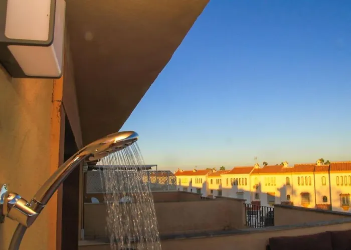 Atico Con Gran Terraza A 50 Metros De La Playa De Casares Апартаменты